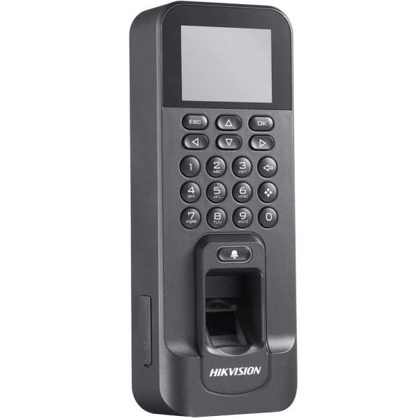 Терминал доступа Hikvision DS-K1T803EF, считыватели: биометрический и EM-Marine
